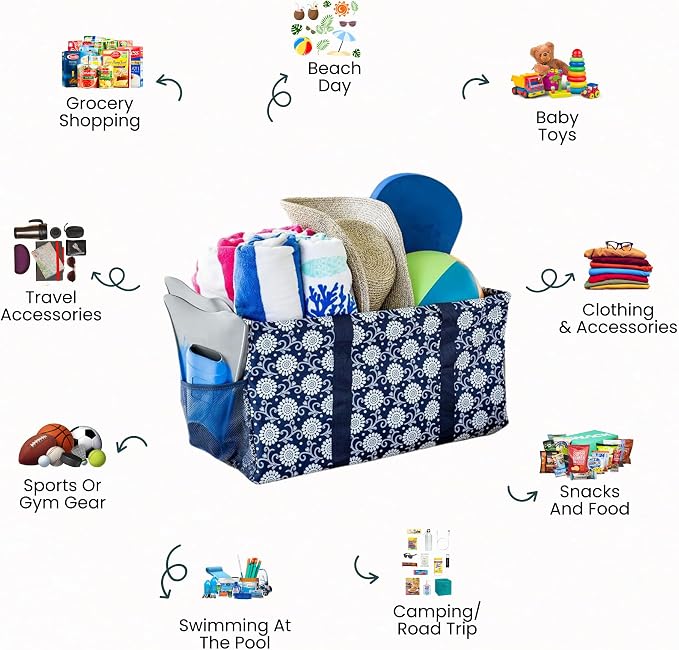 Extra Large Utility Tote Bag - Image 3