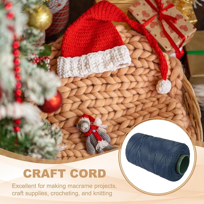 YELARXI Polyester Macrame Cord, 3mm x 219 Yards Polypropylene Macrame Cords - Image 4
