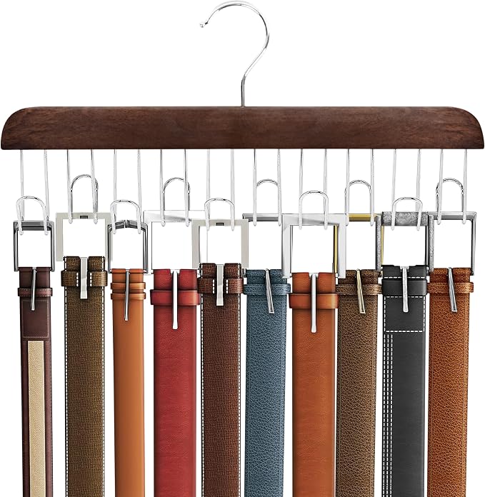 Umo Lorenzo Belt Hanger for Closet by UMOLORENZO