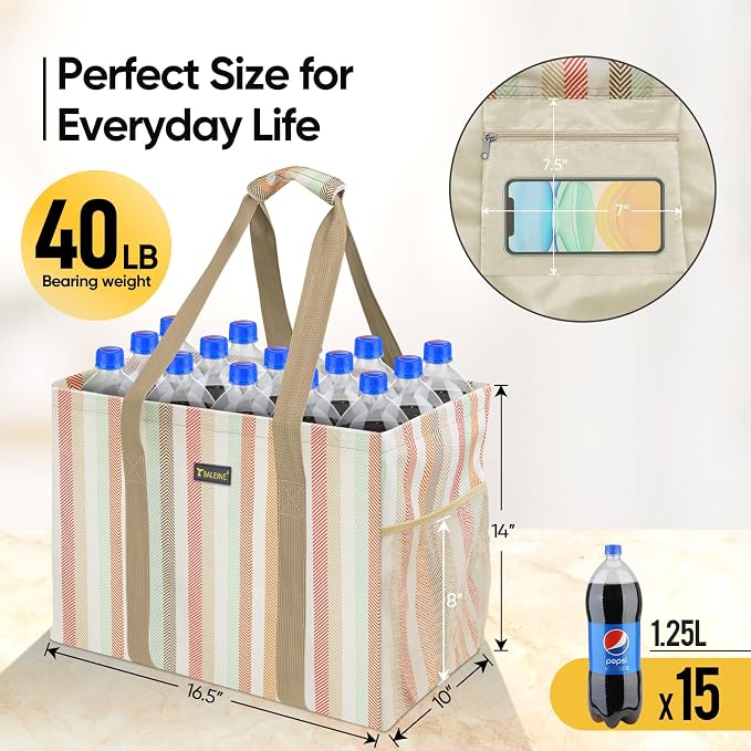 BALEINE Extra Large Utility Tote Bag - Image 4
