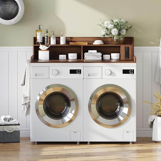 Upgraded 2-Tier Washer and Dryer Countertop - Image 8