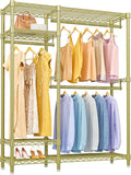 VIPEK V2 Heavy Duty Clothes Rack 4 Tiers Wire Shelving Garment Racks by VIPEK