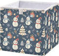 senya Large Storage Bins Snowflakes Christmas Trees Collapsible Foldable by senya