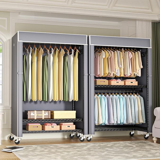 FUTASSI Black Clothing Rack - Image 4