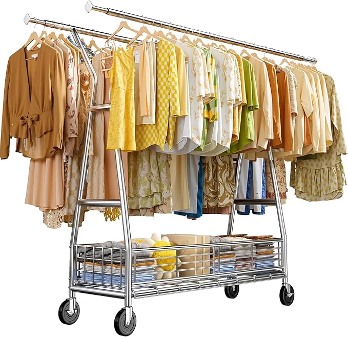 Raybee Heavy Duty Clothes Rack 630LBS, Clothing Racks by Raybee
