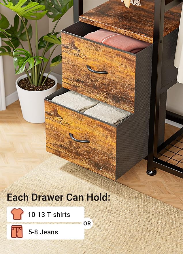 Lulive Clothes Rack, Heavy Duty Garment Rack - Image 3