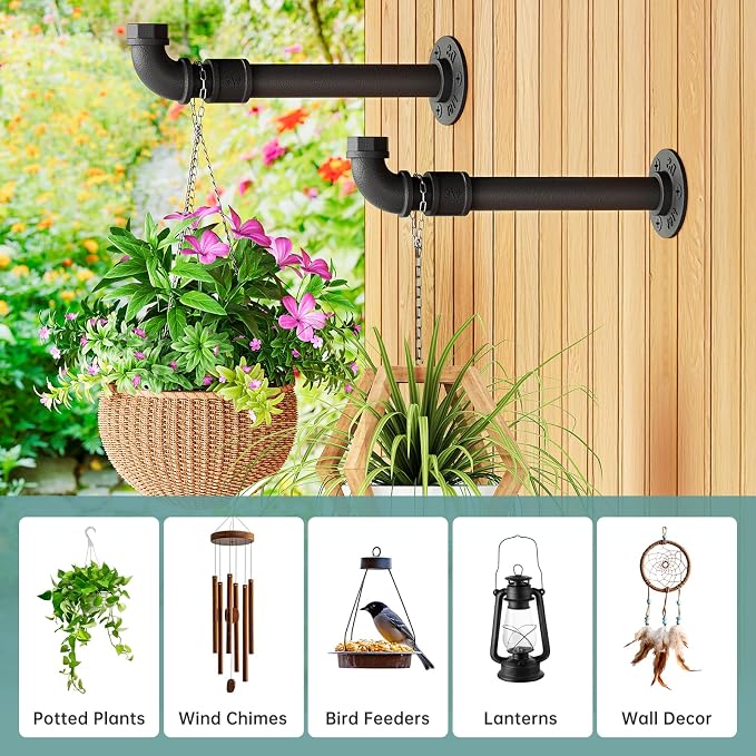 NiHome 2PCS Plant Hanging Brackets - Image 4