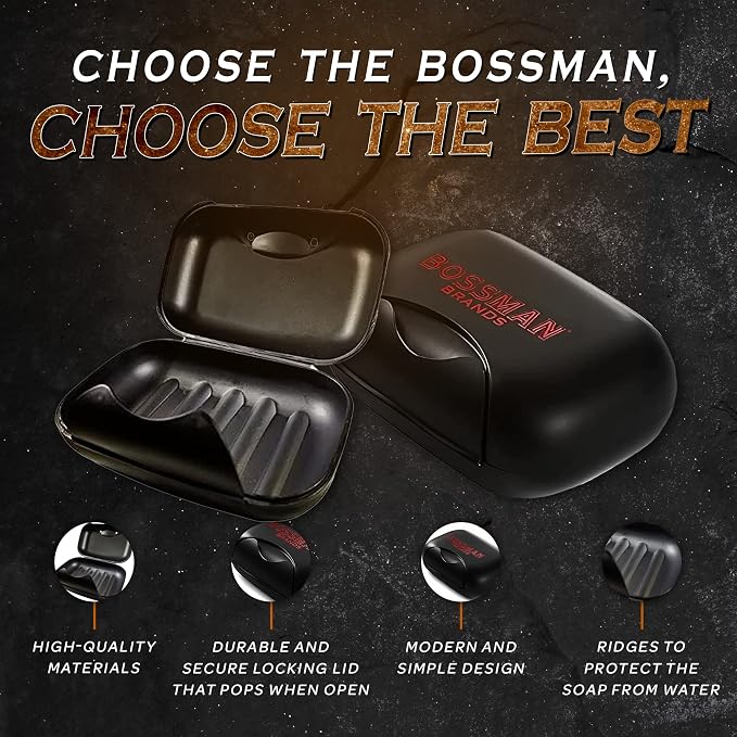 Bossman Travel Soap Container – Holder & Saver Case - Image 6