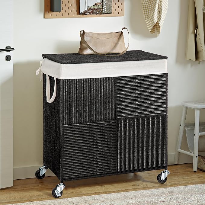 WOWLIVE Double Laundry Hamper - Image 2