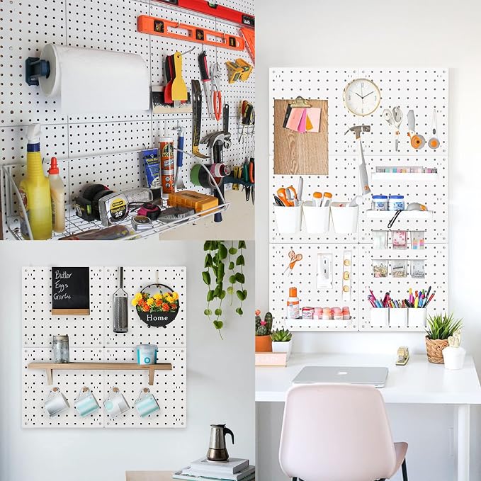 Pegboards, Pegboard Wall Organizer Panels, Peg Boards - Image 7