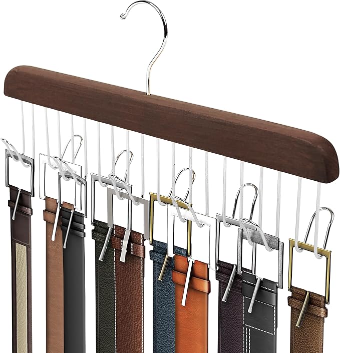 Umo Lorenzo Belt Hanger for Closet - Image 5