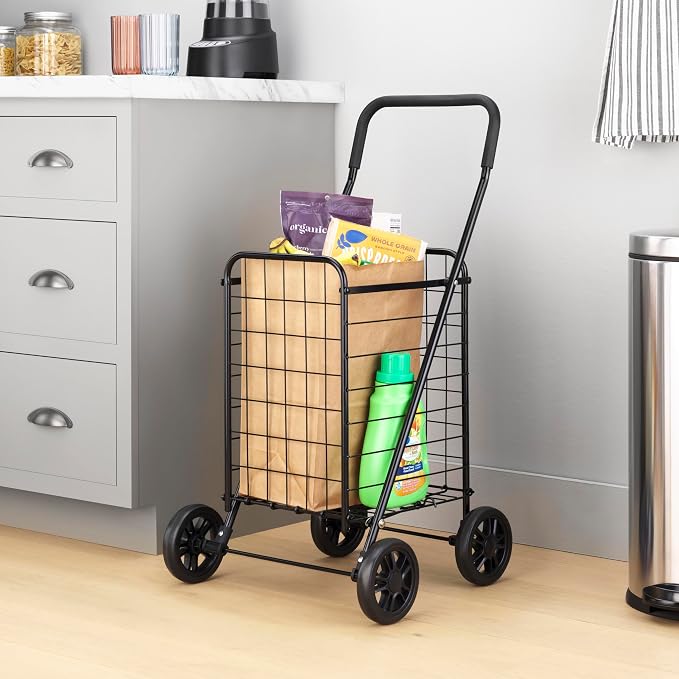 Whitmor Foldable Utility Shopping Cart - Image 2