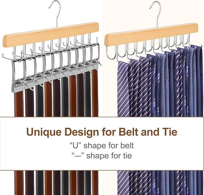 TOPIA HANGER 2 in 1 Belt Tie Hanger - Image 3