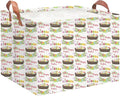Rectangular Easter Eggs Basket Empty, Toys Storage Bin by NTAOHAMPER