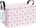 LANGYASHAN Rectangular Storage Bin Collapse Canvas Fabric Cartoon Storage Basket by LANGYASHAN