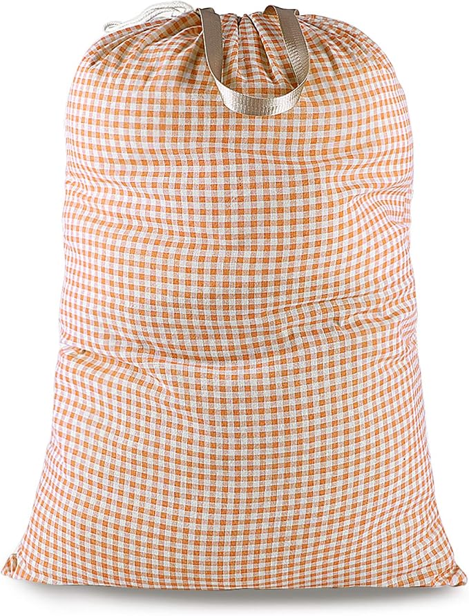 Extra Large Laundry Bag with Drawstring and Handle, Heavy Duty Travel Dirty by SANFERGE