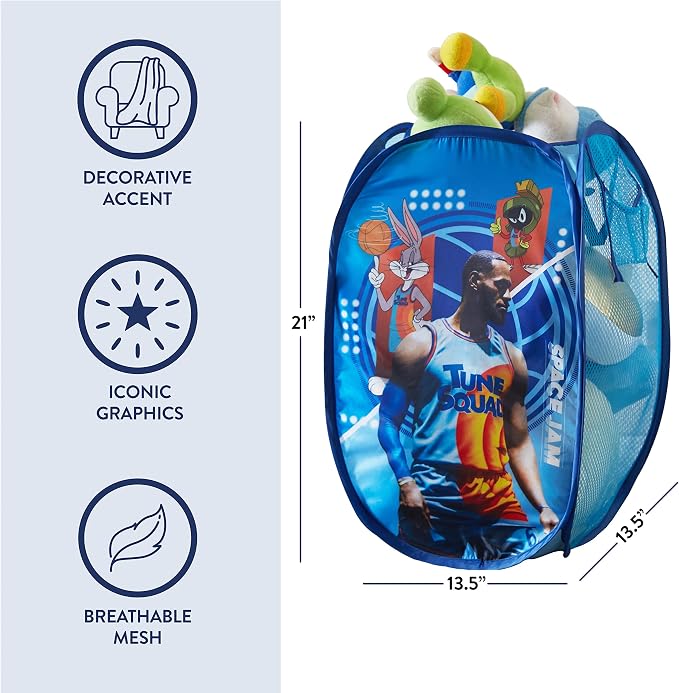 SPACE JAM: A New Legacy Pop Up Laundry Storage Hamper - Image 2