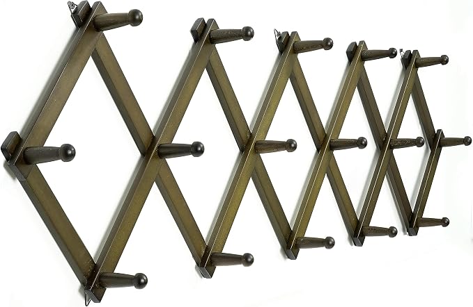 WEBI Accordion Wall Hanger, Accordion Hat Rack by WEBI