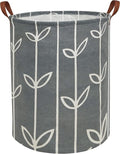 HIYAGON Large Storage Baskets, Waterproof Laundry Baskets, Collapsible Canvas by HIYAGON