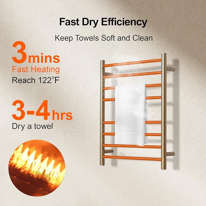 Electric Heated Towel Warmer - Image 5