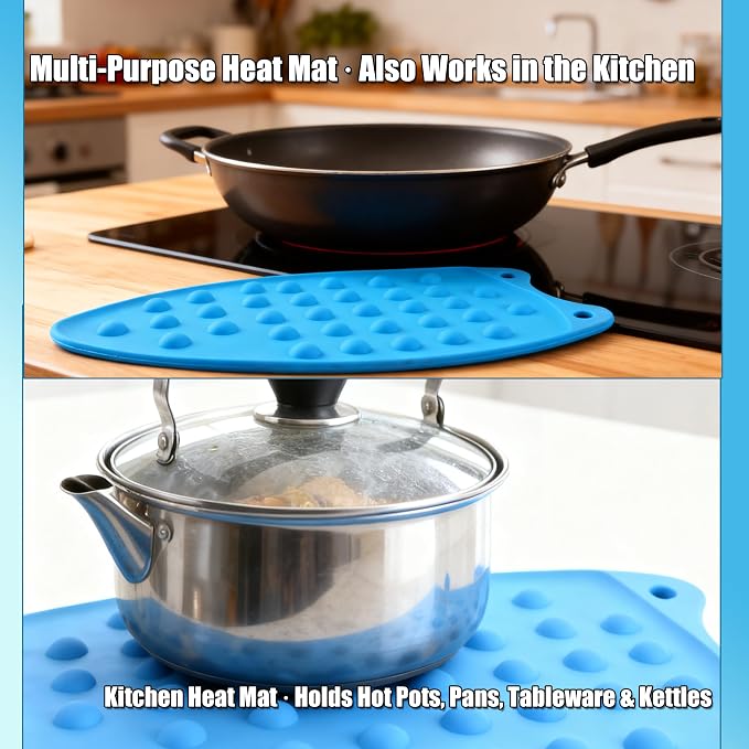 LeLehome Silicone Iron Rest Pad - Image 4