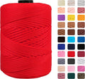 CAMAL Polypropylene Cord 3mm 185 Yards Colorful Polyester Yarn Handmade by CAMAL