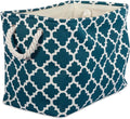 DII Polyester Container with Handles, Lattice Storage Bin by DII