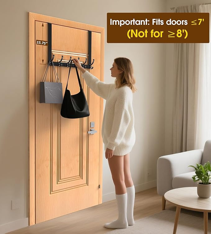 Long Over The Door Hooks Hanger - Image 3