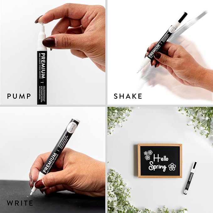 200 Chalkboard Labels for Food Containers, Reusable Black Stickers - Image 6