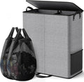 Large Double Laundry Hamper by Unknown