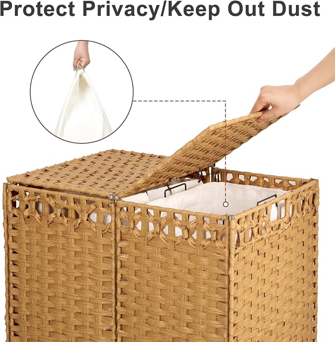 130L Foldable Laundry Hamper - Image 5