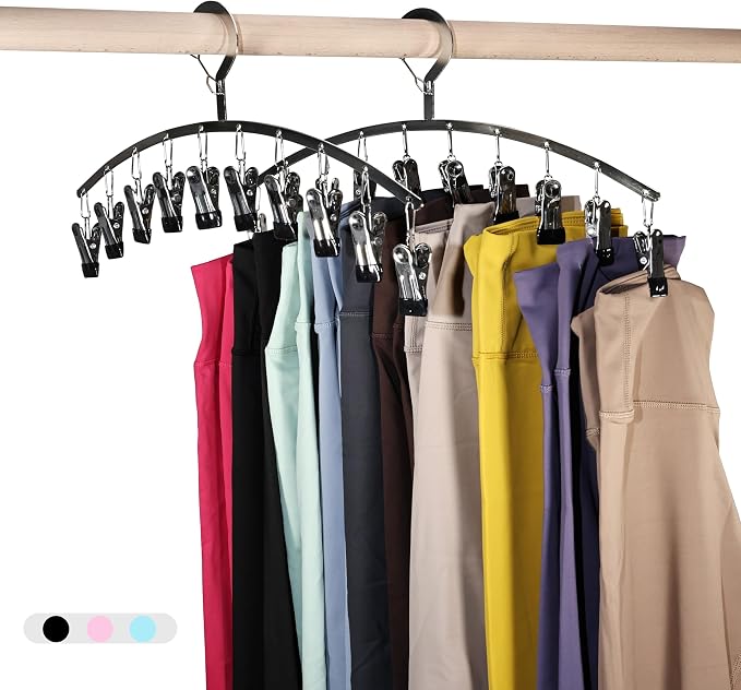 Legging Organizer for Closet, 2 Pack Drying Rack by MATIMASU