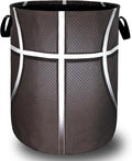 Basketball Texture Laundry Hamper Funny Ball Laundry Basket by SELIONLIKN