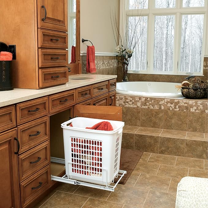 Rev-A-Shelf Pullout 20" Deep Cabinet Floor Steel Mounted Polymer Plastic - Image 4