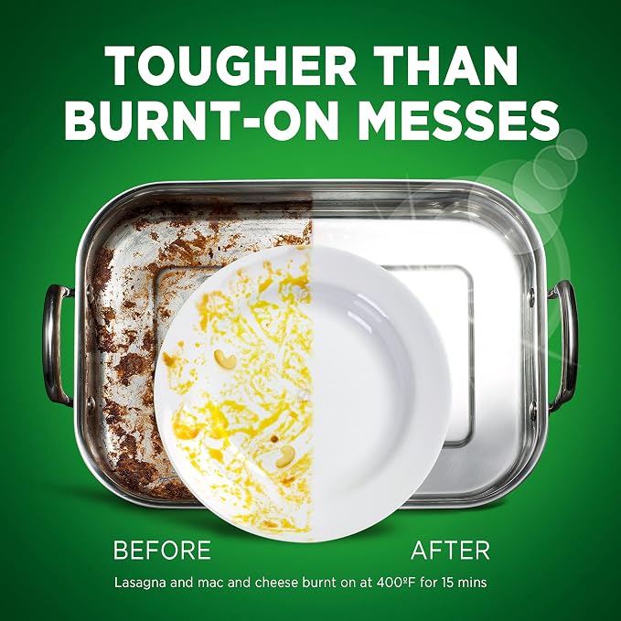 Cascade Platinum ActionPacs + Dishwasher Cleaner, Dishwasher Detergent Pods - Image 3