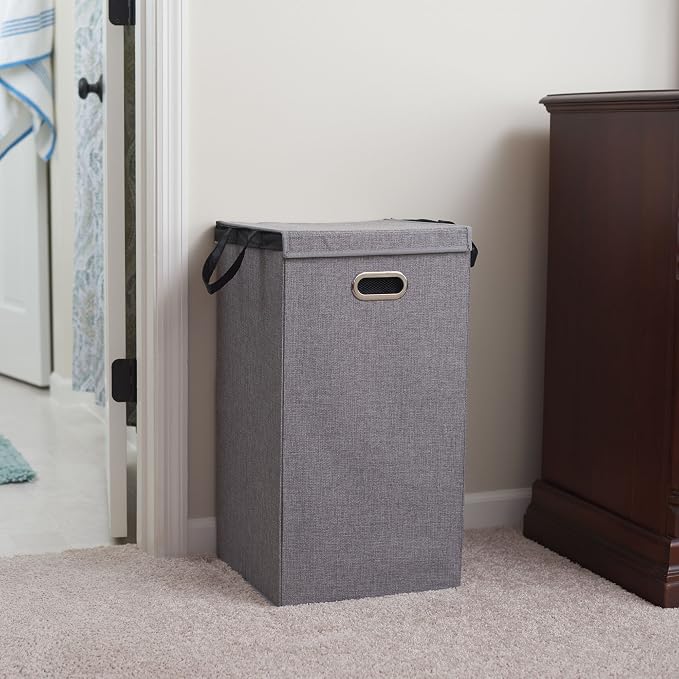 Household Essentials 5620 Collapsible Single Laundry Hamper - Image 2