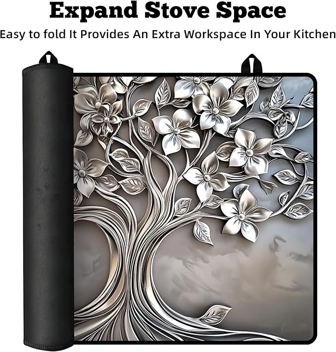 Multi-Design Stove Top Cover for Glass/Electric Stoves - Image 6