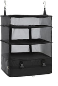 ELEZAY Hanging Packing Cubes Portable Travel Closet Collapsible Compression by ELEZAY