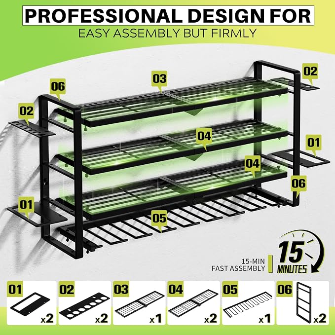 Power Tool Organizer Wall Mount - Image 5