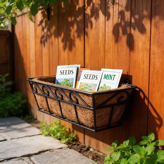 LX7 3 Pack Hanging/Wall-Mounted Planters Baskets - Image 4