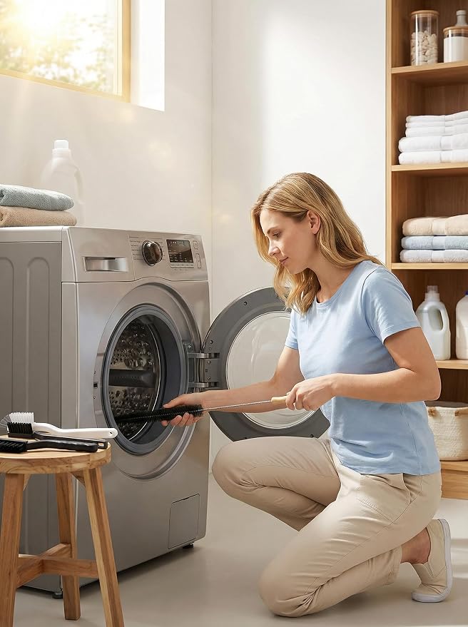 Washing Machine Cleaning Brush Set, Front Load Washer Machine Cleaner - Image 9