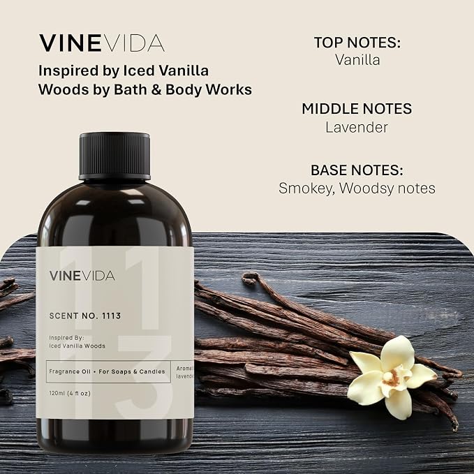 VINEVIDA Iced Vanilla Woods Fragrance Oil - Image 2