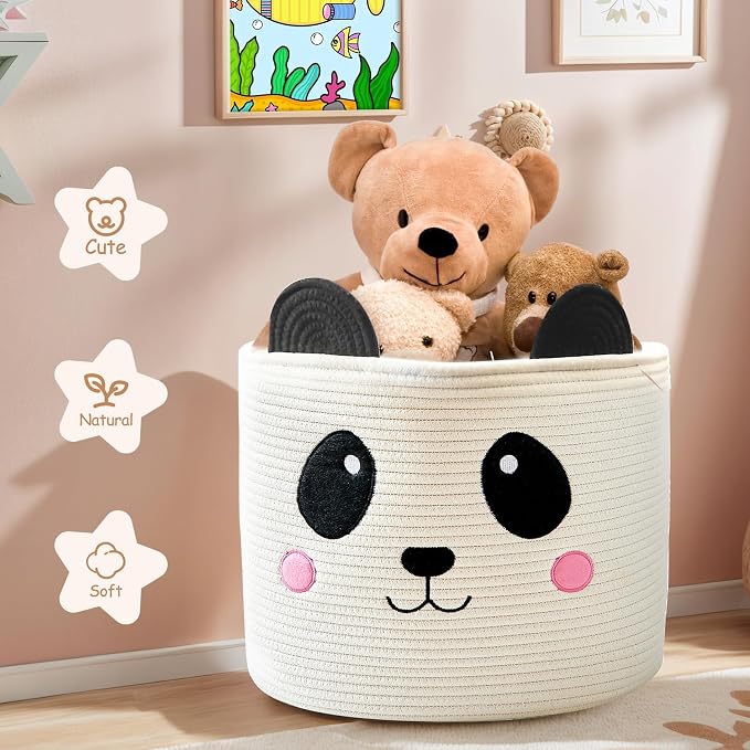 OMERAI Cotton Rope Storage Basket - Image 3