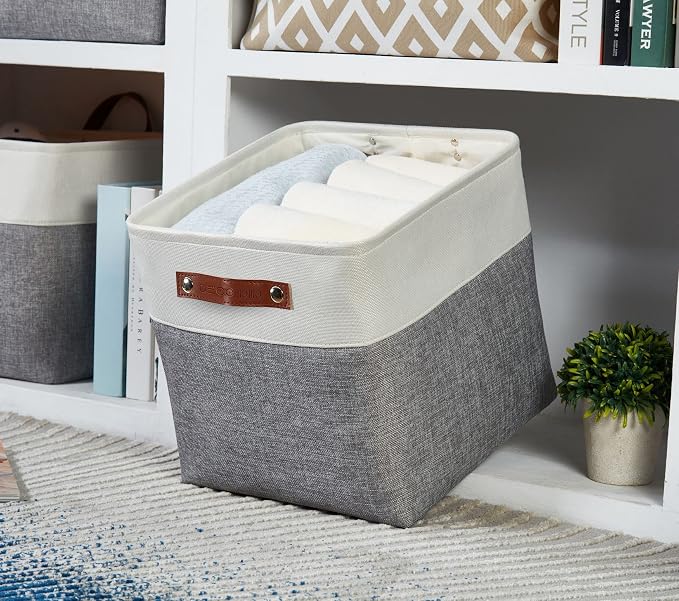DECOMOMO Storage Cubes, 11x11 Cube Storage Bins, Baskets - Image 7
