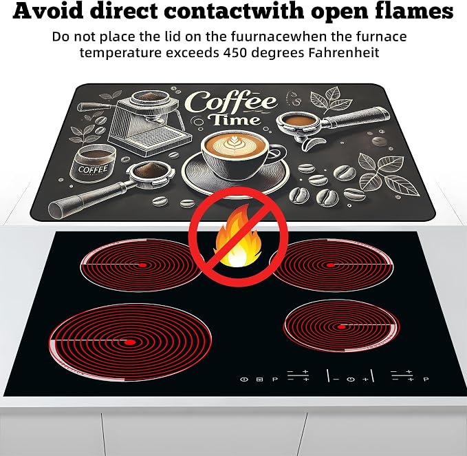 Multi-Design Stove Top Cover for Glass/Electric Stoves - Image 3