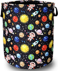 Funny Astronaut Laundry Basket Foldable by SELIONLIKN