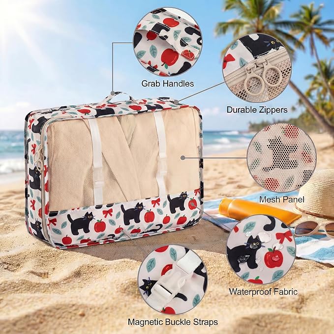 8 Set Packing Cubes for Travel - Image 4