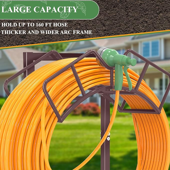 Super Stable Garden Hose Holder, Detachable Water Hose Holders Hose Storage - Image 3
