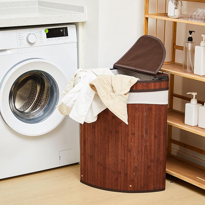 Gueevin Corner Laundry Hamper - Image 7