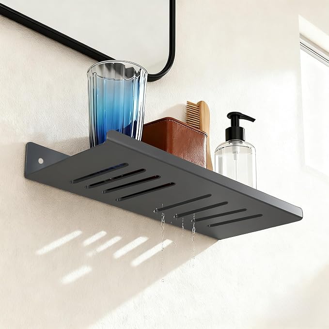 Over The Sink Shelf – Bathroom Sink Shelf Over Faucet, Wall Mounted Floating - Image 3